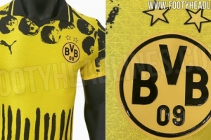 开云在线-多特世俱杯球衣谍照：黄色底色+圆形图案&amp;粗竖条纹，街头艺术风